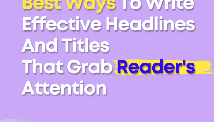 Writing Effective Headlines