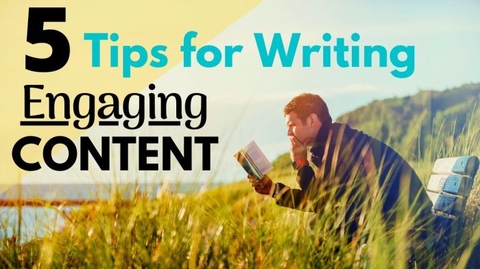 Writing Engaging Content