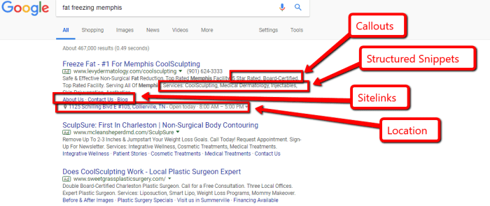 Using Google Ads Extensions