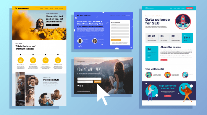 Building a Landing Page