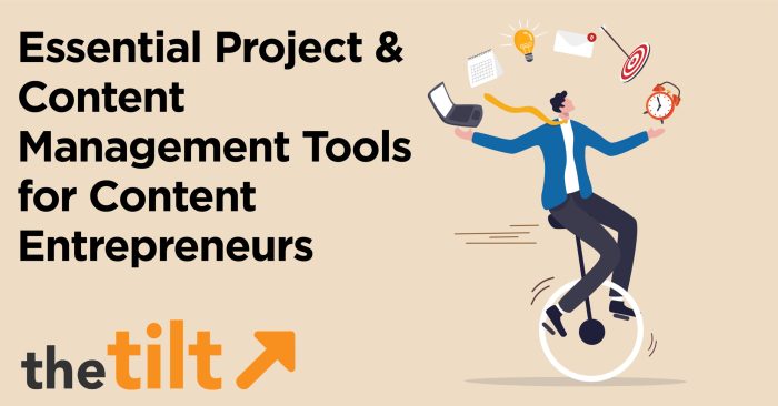 Using Content Management Tools